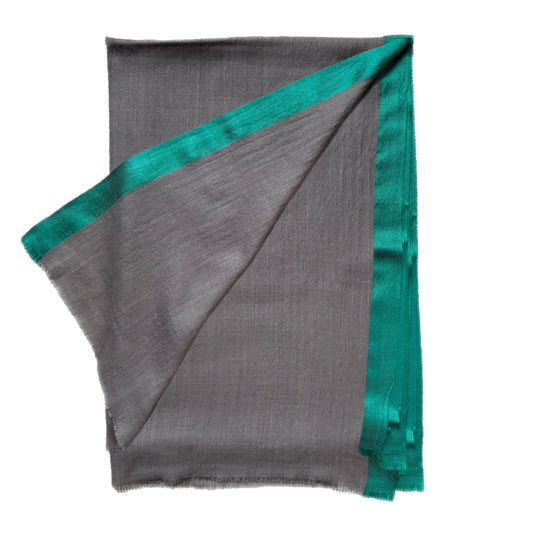 Brown and Green Pashmina