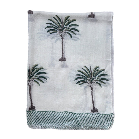 Taupe Palm Tree Pashmina