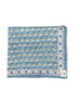 'Green & Blue Tree' Block Printed Cotton Towel
