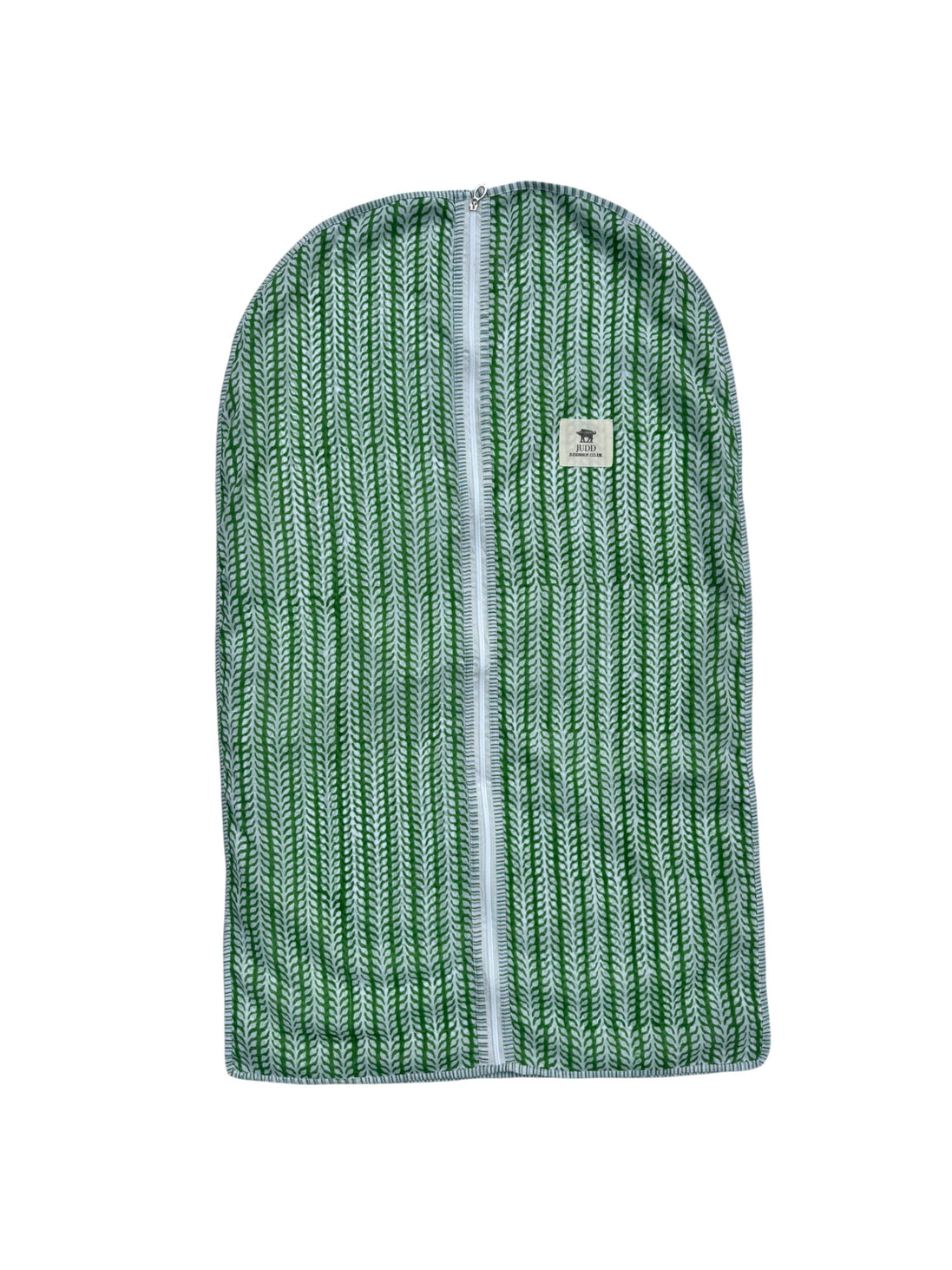 'Palma' Green Cotton Garment Bag – Clothes Cover