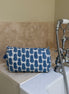 'Blue Pineapple' Block Printed Sponge Bag/Washbag