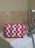 'Sienna' Block Printed Sponge Bag/Washbag