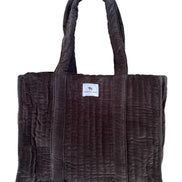 Black Velvet Tote Bag