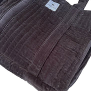 Black Velvet Tote Bag