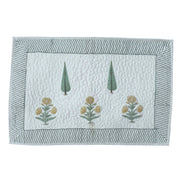Yellow Shrub & Cypress Quilted Cushion/Pillowcases