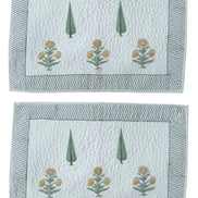 Yellow Shrub & Cypress Quilted Cushion/Pillowcases