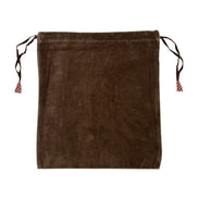 Mushroom Velvet Drawstring Bag