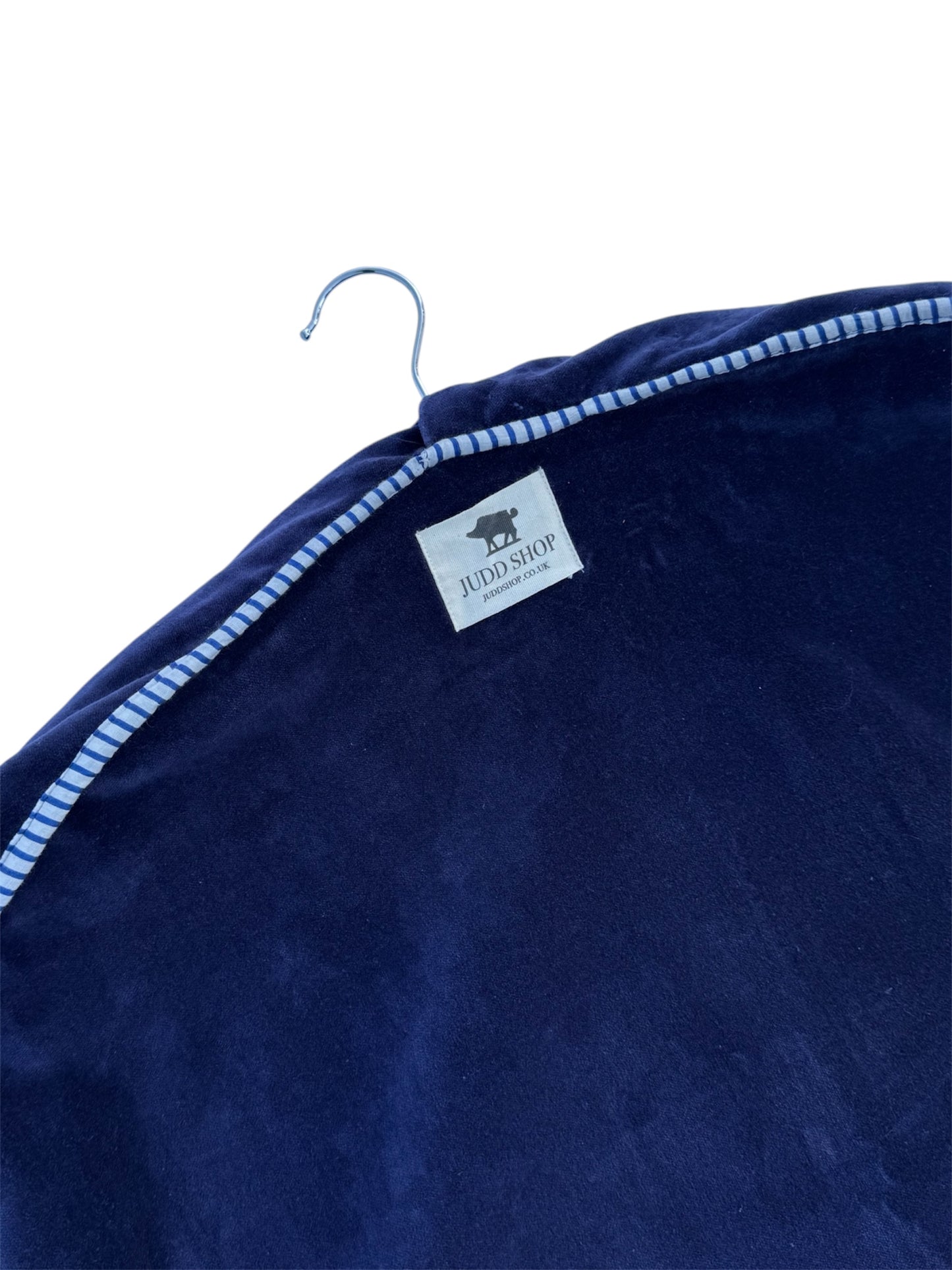 Navy Blue Velvet Clothes Cover/Garment Bag