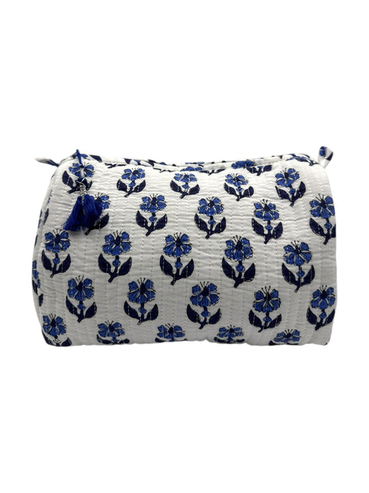 'Blue Trees' Sponge Bag