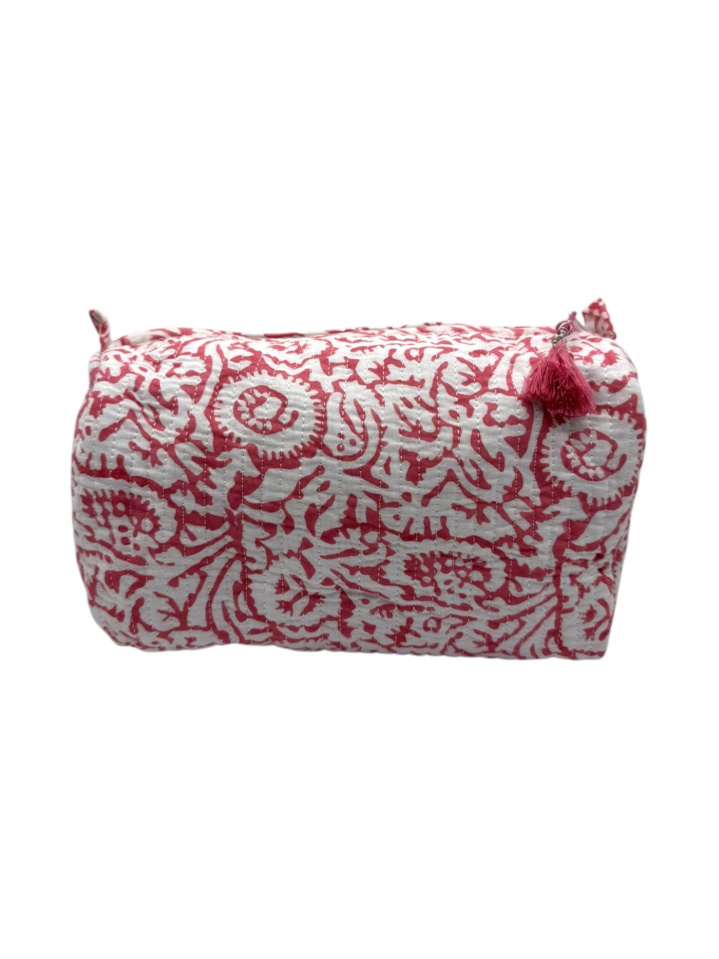 'Pink Swirl Foliage' Sponge Bag
