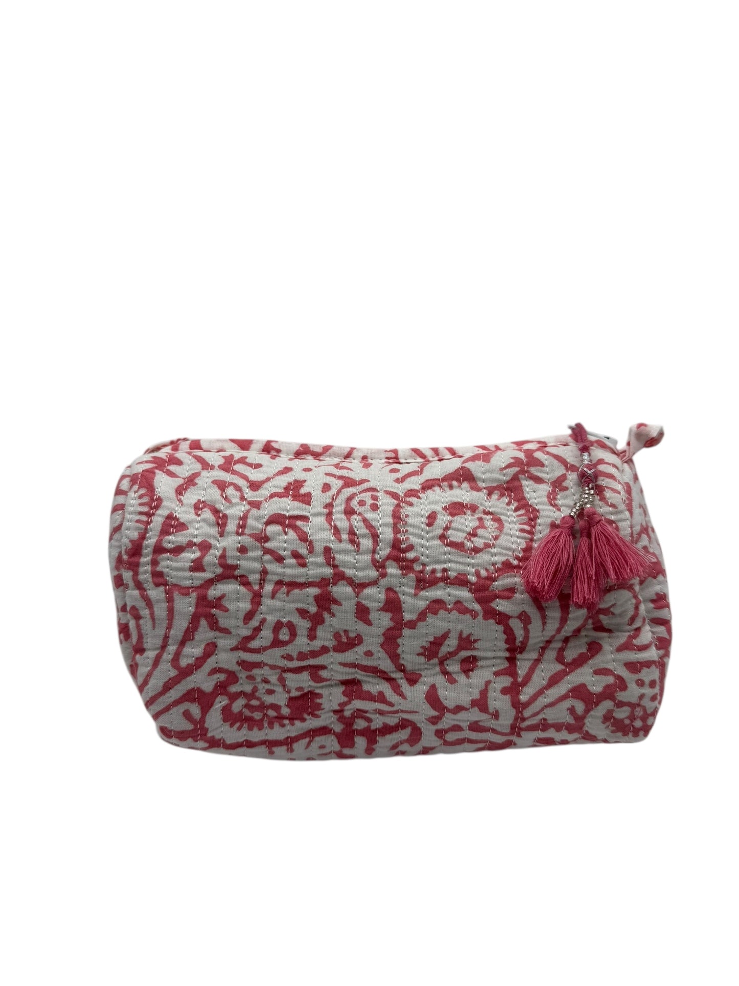 'Pink Swirl Foliage' Sponge Bag