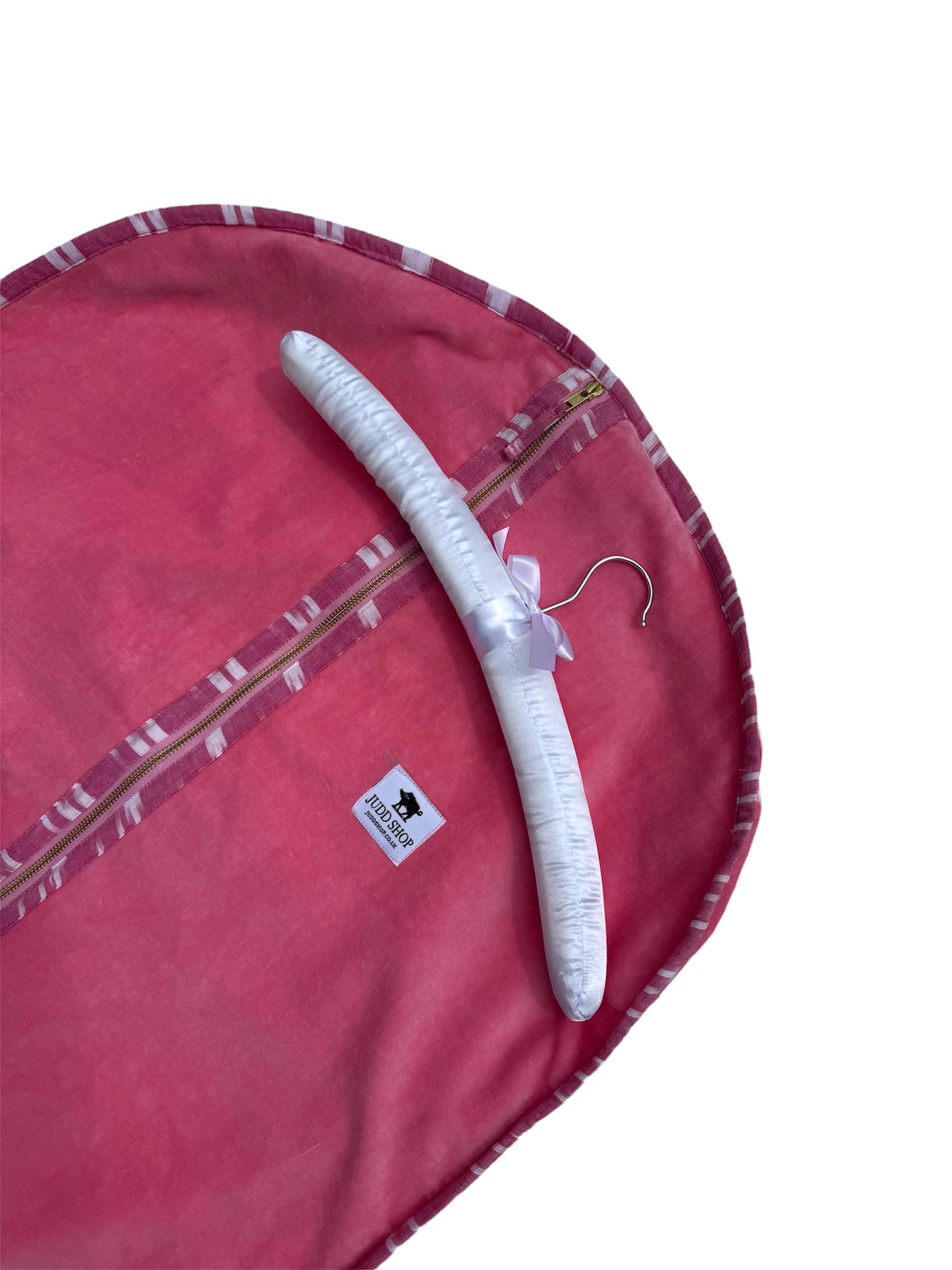 Pale Pink Velvet Clothes Cover/Garment Bag
