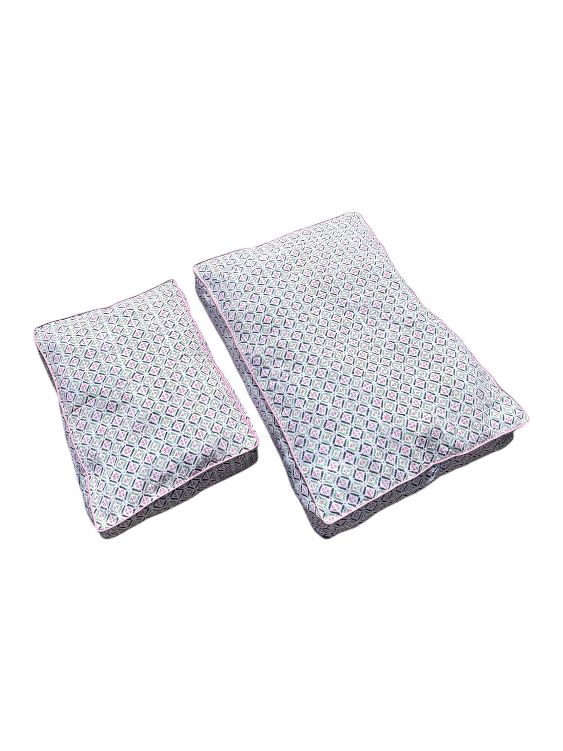 'Harry' Hand Block Printed Washable Dog Bed