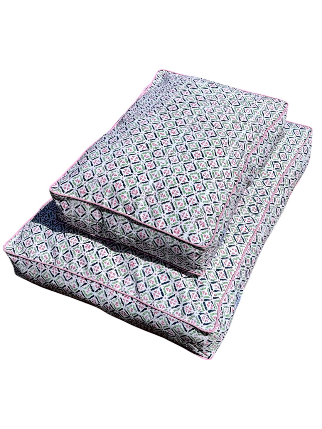 'Harry' Hand Block Printed Washable Dog Bed