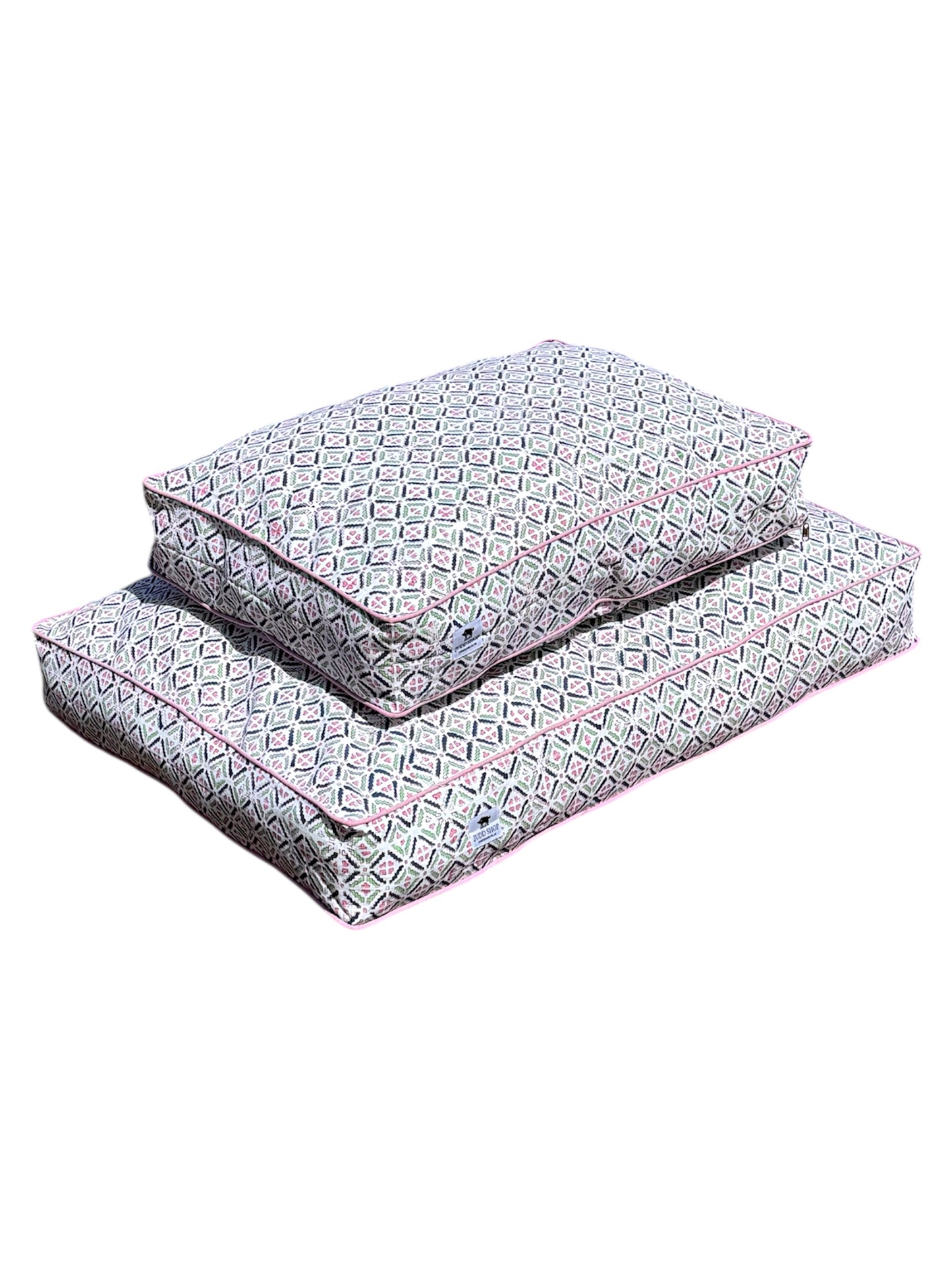 'Harry' Block Printed Dog Bed