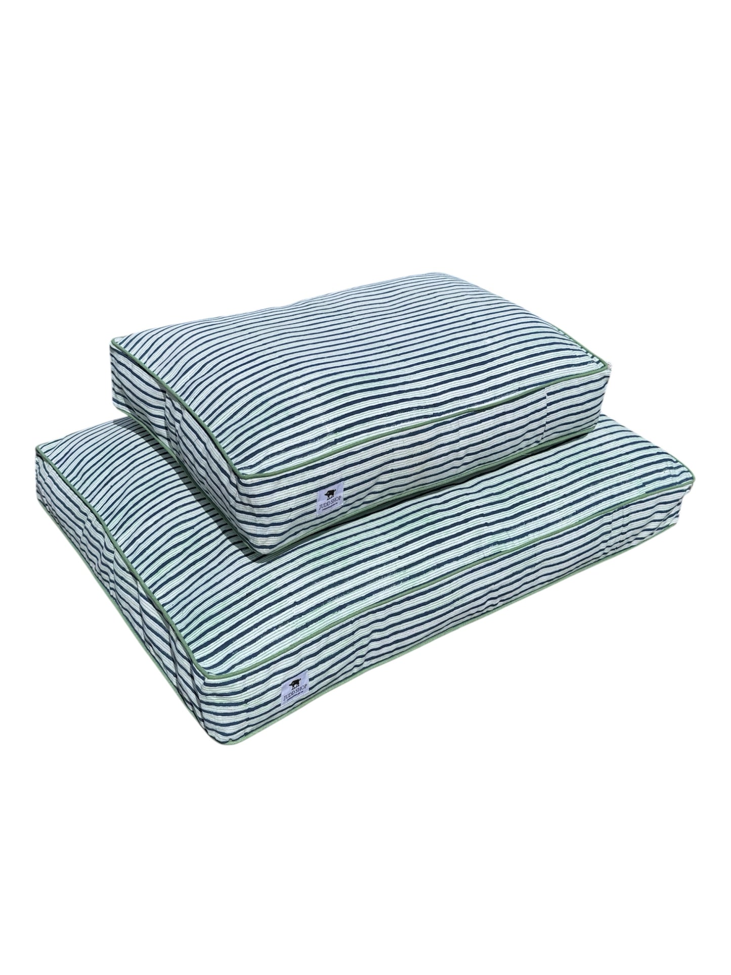 'Ellie' Block Printed Dog Bed