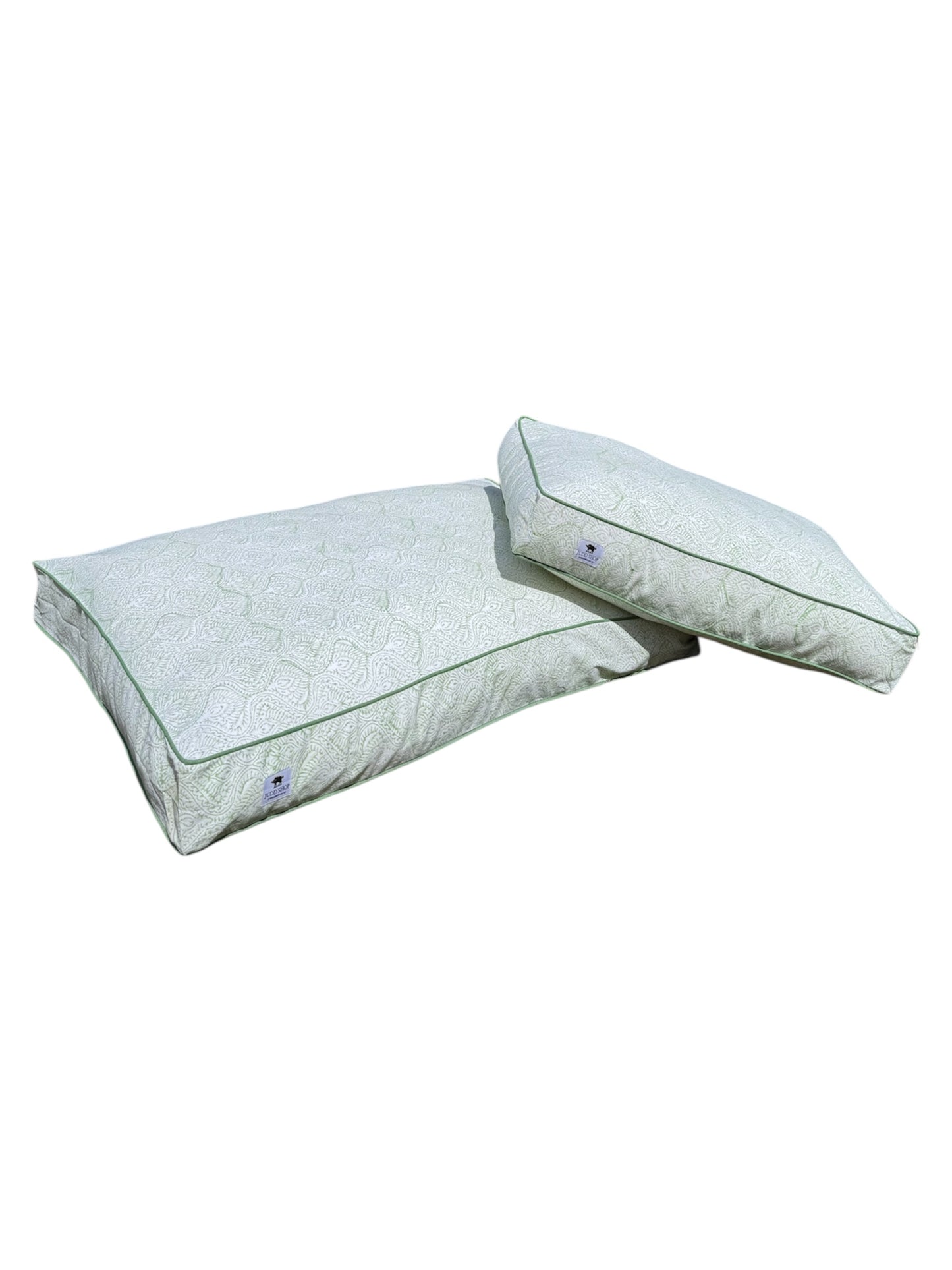 'Jake' Block Printed Dog Bed