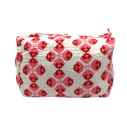 'Sienna' Block Printed Sponge Bag/Washbag