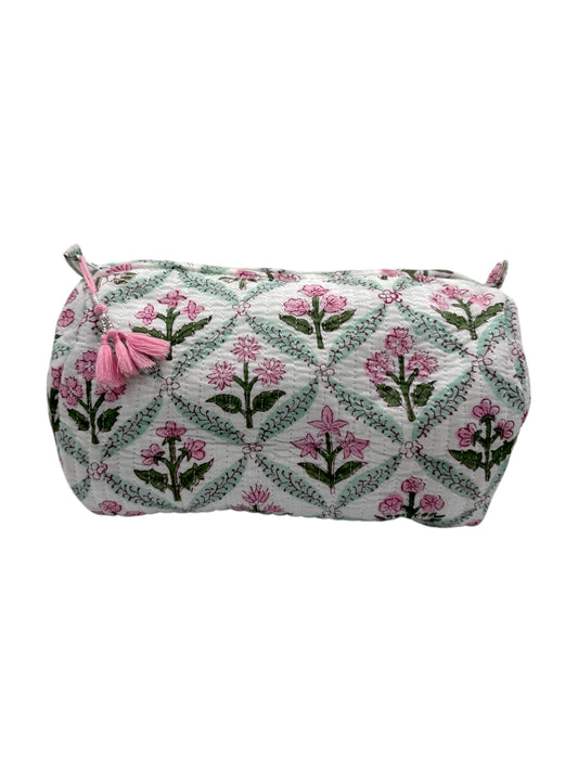 'Green Trellis' Sponge Bag