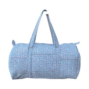 'Leaf Trellis' Block Print Overnight/Weekend Bag