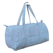 'Leaf Trellis' Block Print Overnight/Weekend Bag