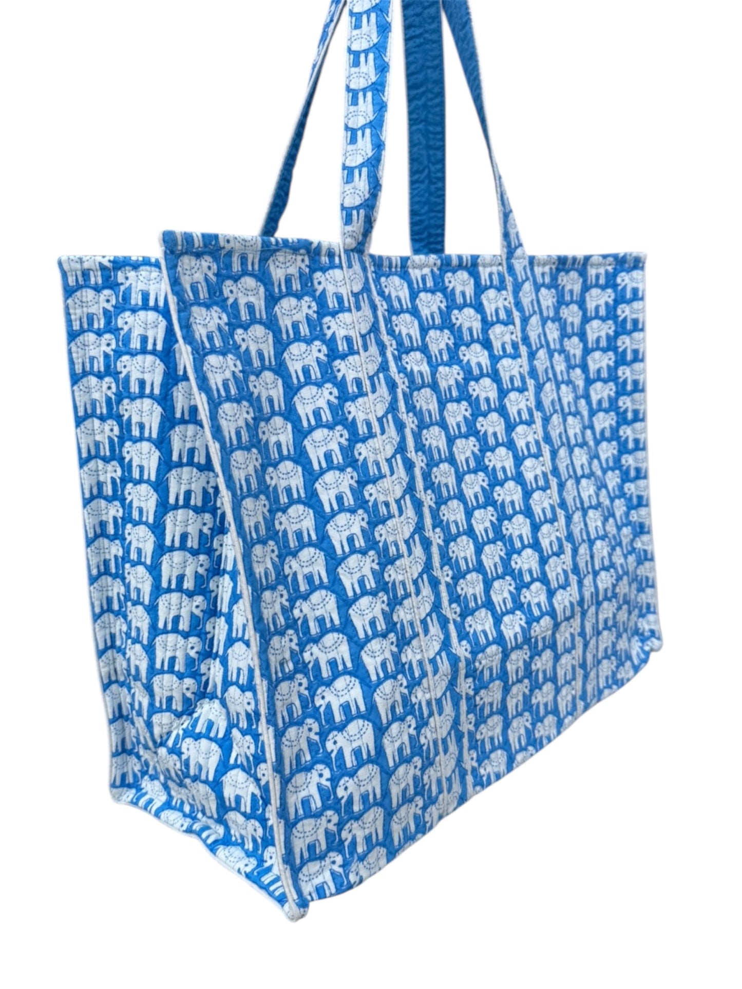 'Blue Elephant' Tote Bag