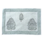 Blue Shrub Quilted Cushion/Pillowcases