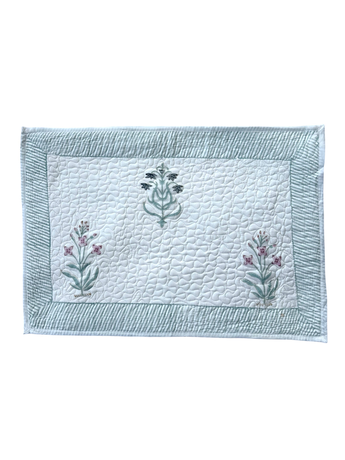Delicate Shrub Quilted Cushion/Pillowcases