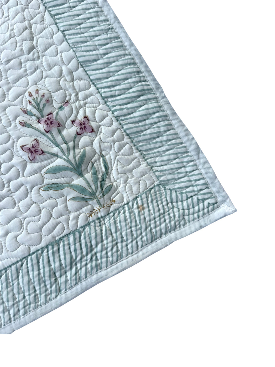 Delicate Shrub Quilted Cushion/Pillowcases