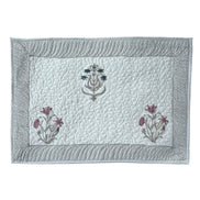 Pink & Blue Shield Quilted Cushion/Pillowcases
