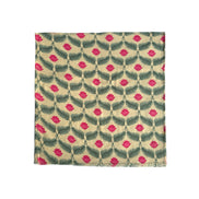 Pink Lotus Block Print Napkins (Set of 6)