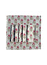 Pink Shrub Block Print Napkins (Set of 6)