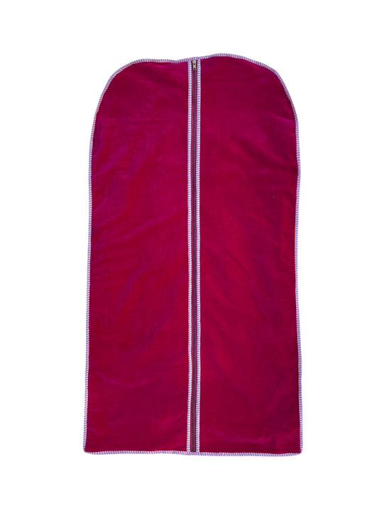 Pink Velvet Clothes Cover/Garment Bag