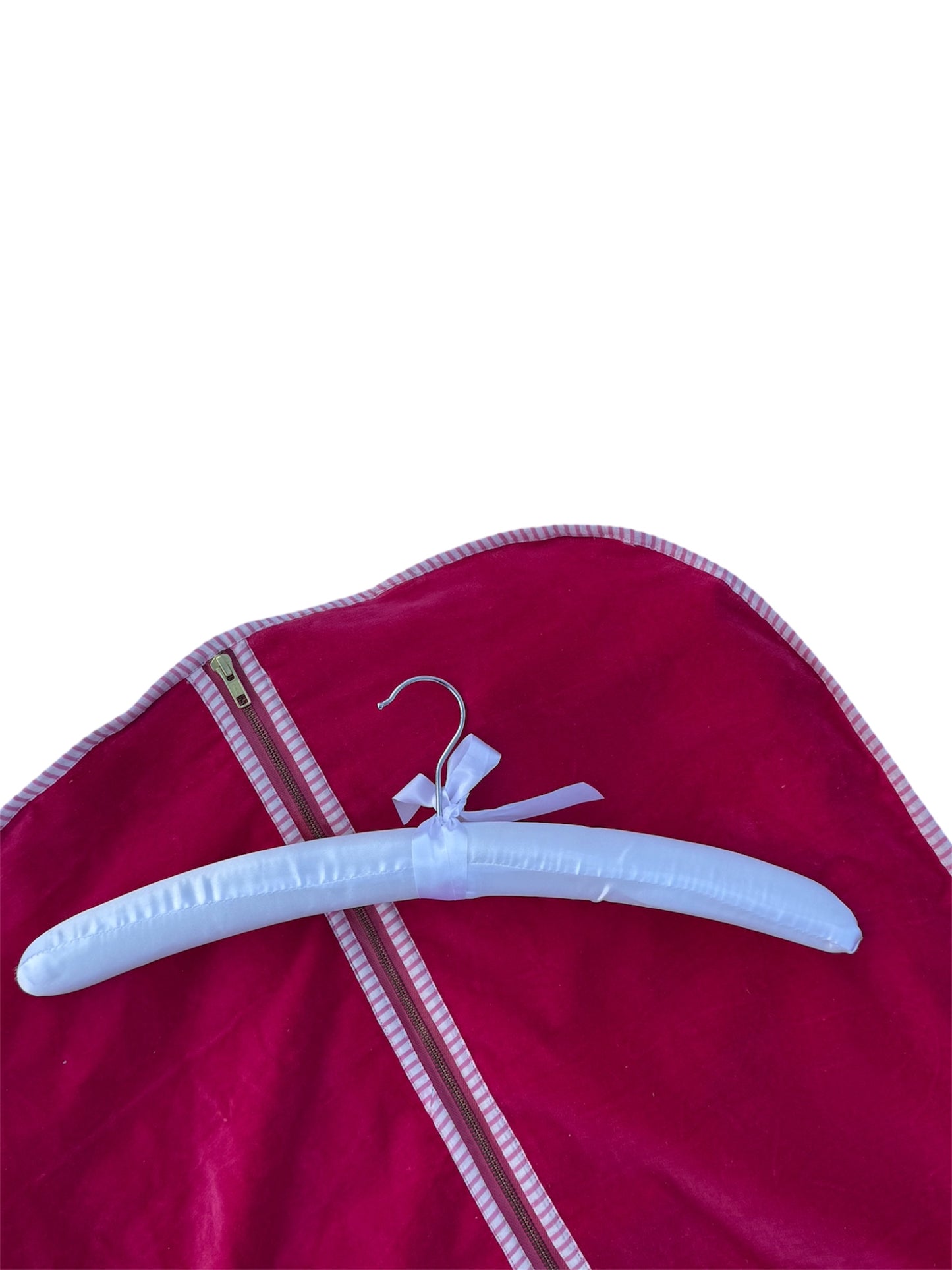 Pink Velvet Clothes Cover/Garment Bag