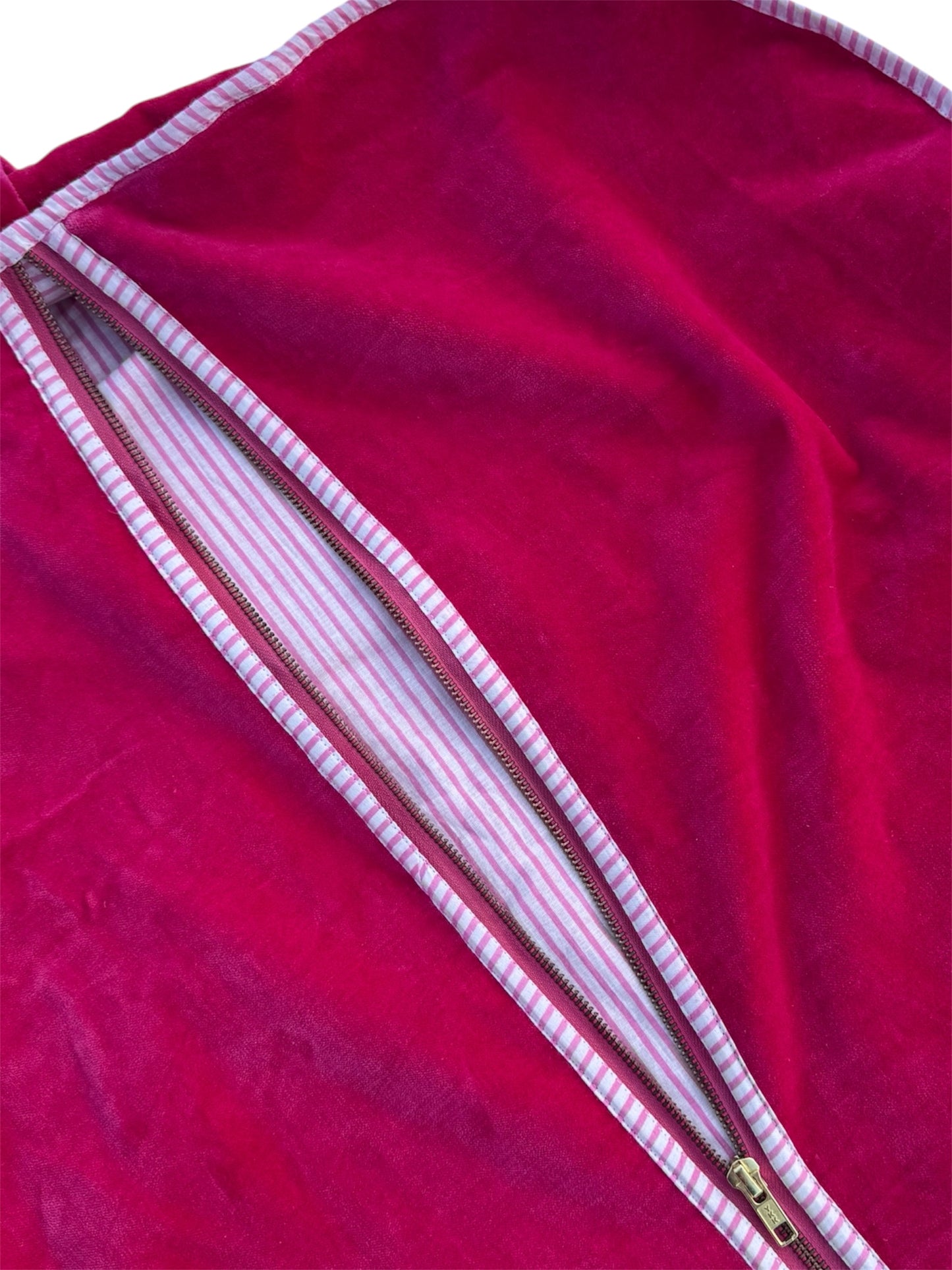 Pink Velvet Clothes Cover/Garment Bag