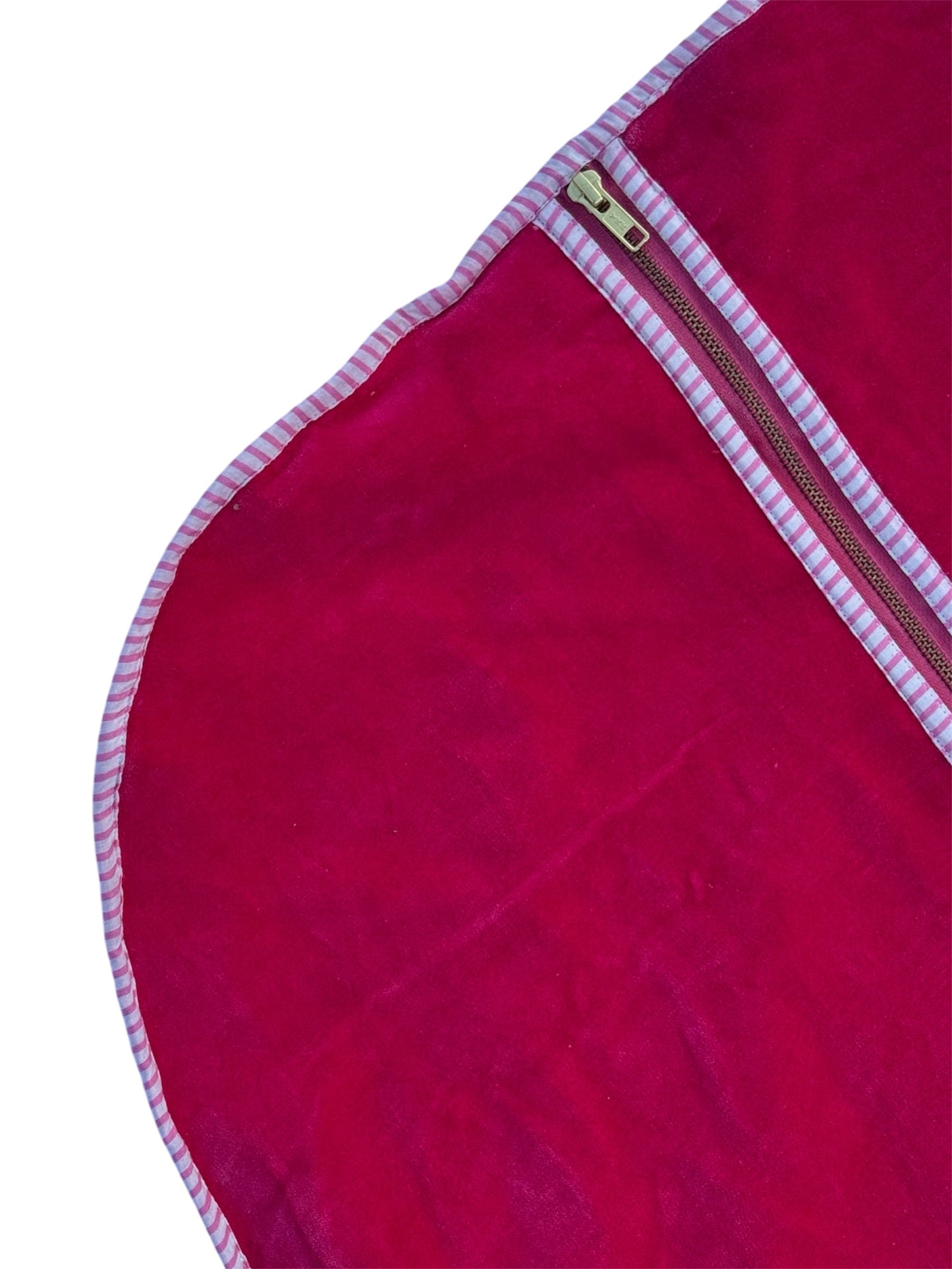 Pink Velvet Clothes Cover/Garment Bag