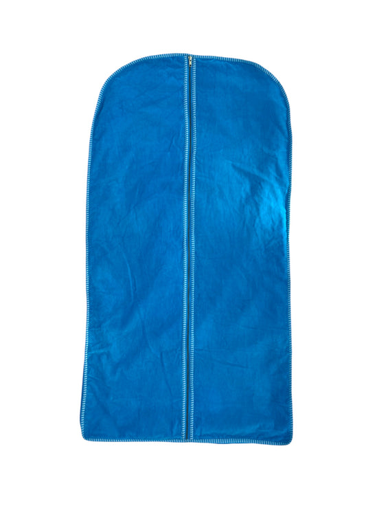 Turquoise Velvet Clothes Cover/Garment Bag