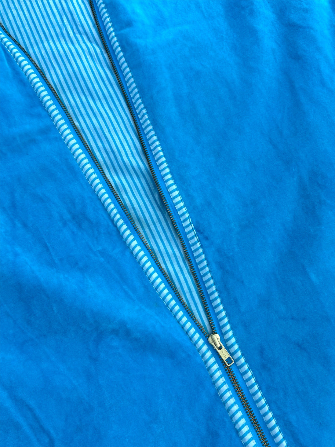 Turquoise Velvet Clothes Cover/Garment Bag