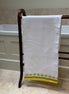 Yellow & Green Diamond Waffle Towel
