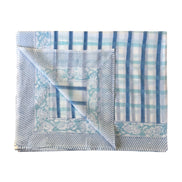'Blue Cross' Hand Block Printed Sarong