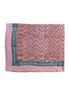 'Coral Paisley' Hand Block Printed Sarong